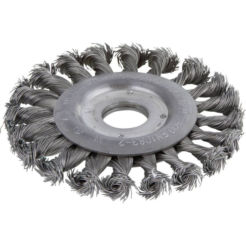 foto del prodotto spazzola a disco in filo d acciaio ws 115 x 22,2 mm 2148000 1 pz. wolfcraft
