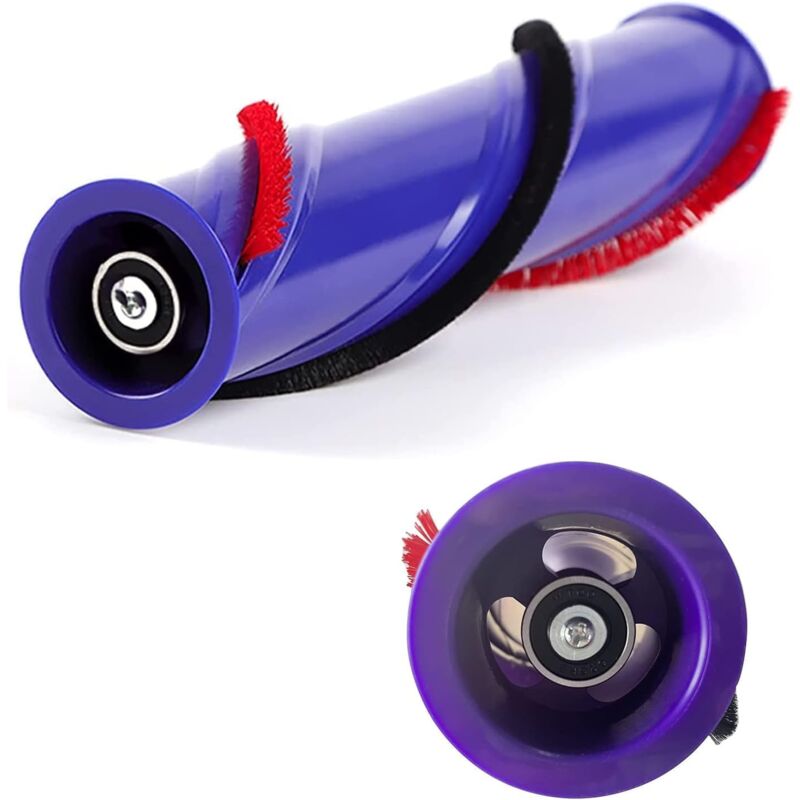 foto del prodotto spazzola a rullo per dyson v10, spazzola di ricambio per dyson v10, spazzola a rullo, pezzo di ricambio 969569 01 azionamento a 3 pin, 50 mm 