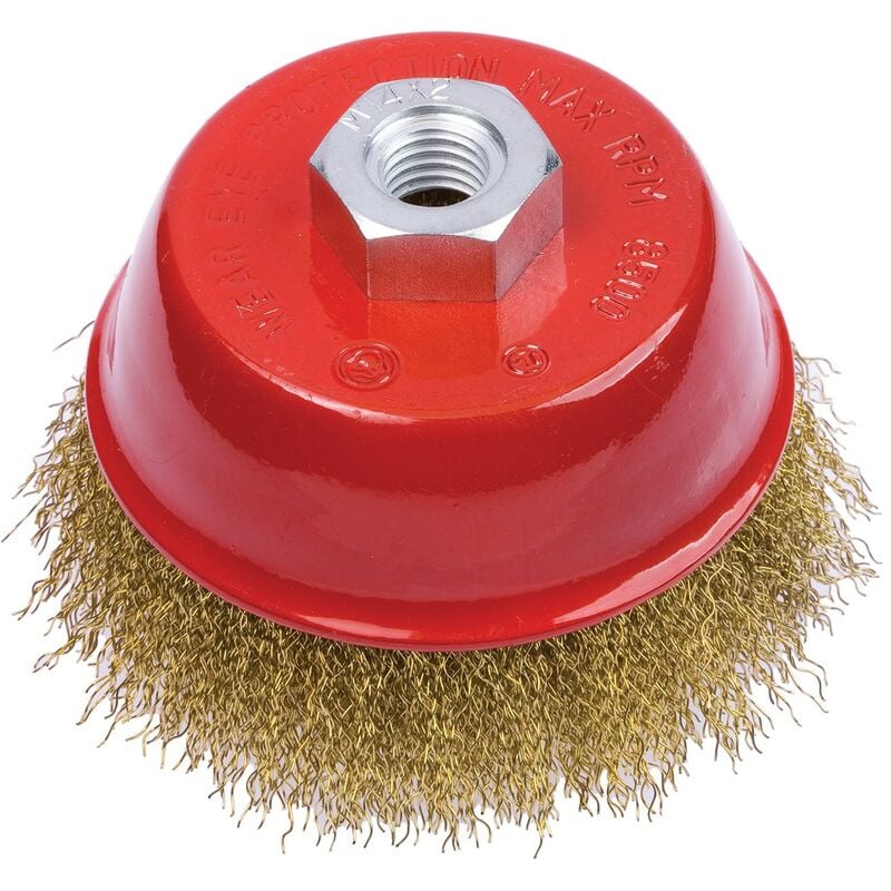 foto del prodotto spazzola a tazza mm. 75 m14 pz 1,0