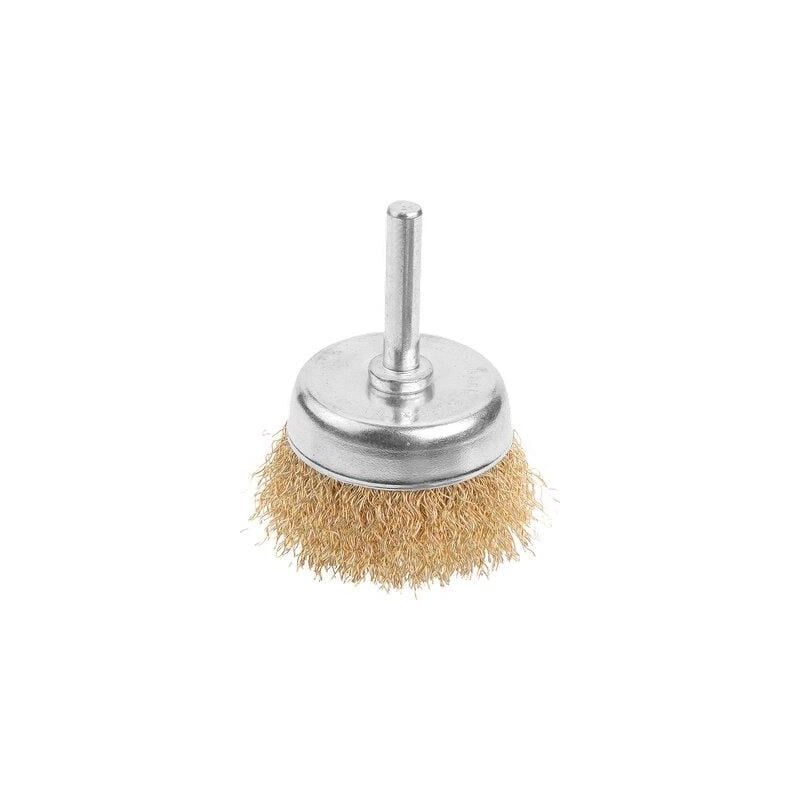 foto del prodotto spazzola acciaio a tazza gambo 771103 wokin mm 25 g.mm 0,3