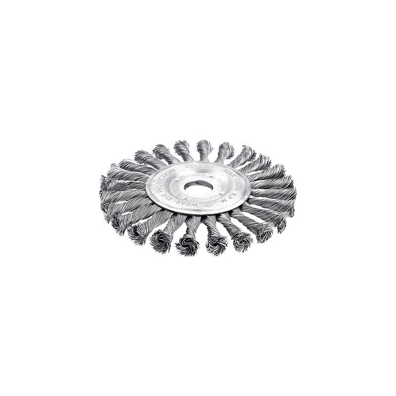 foto del prodotto spazzola acciaio ritorto foro 7706 wokin mm 175 f.mm 22,2 770607