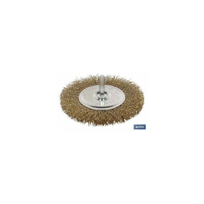 foto del prodotto spazzola circolare ondulata 6x 50 a.ottone 0,3mm