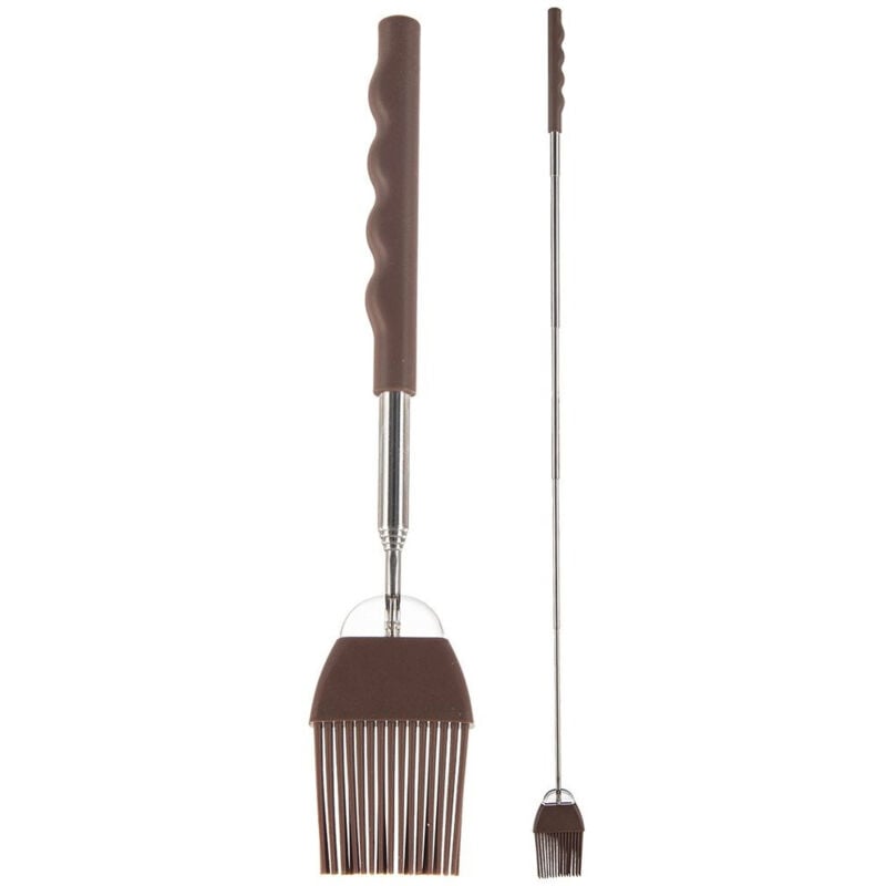 foto del prodotto spazzola da cucina telescopica in silicone 67 cm