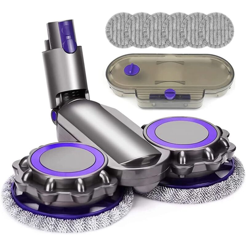foto del prodotto spazzola elettrica per aspirapolvere senza fili dyson v7 v8 v10 v11 v15, parti di ricambio serbatoio dell acqua 6 panni per mocio