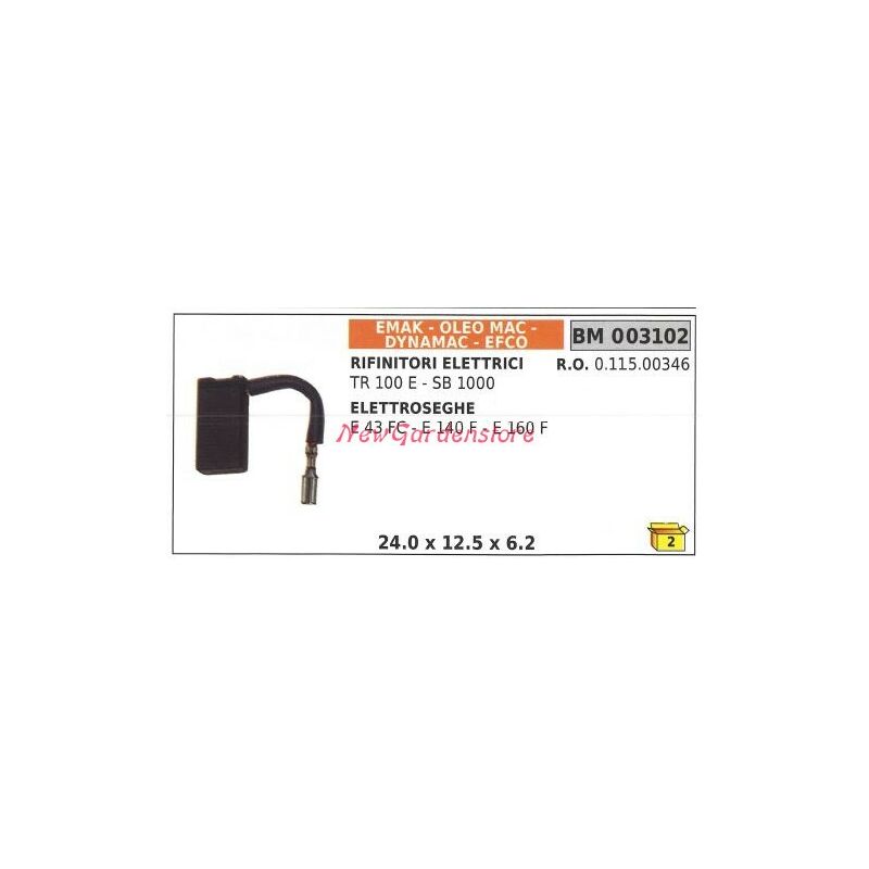 foto del prodotto spazzola emak rifinitori elettrici tr 100e sb 1000 elettrosega e 43fc 003102