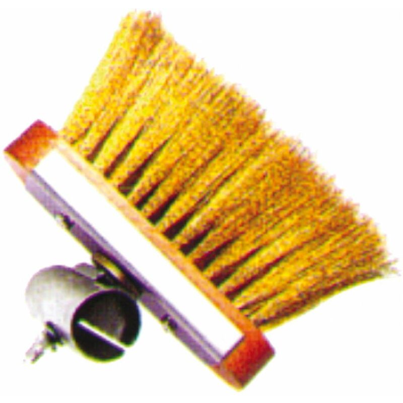 foto del prodotto spazzola girevole in ottone per forno 27x6,5 cm