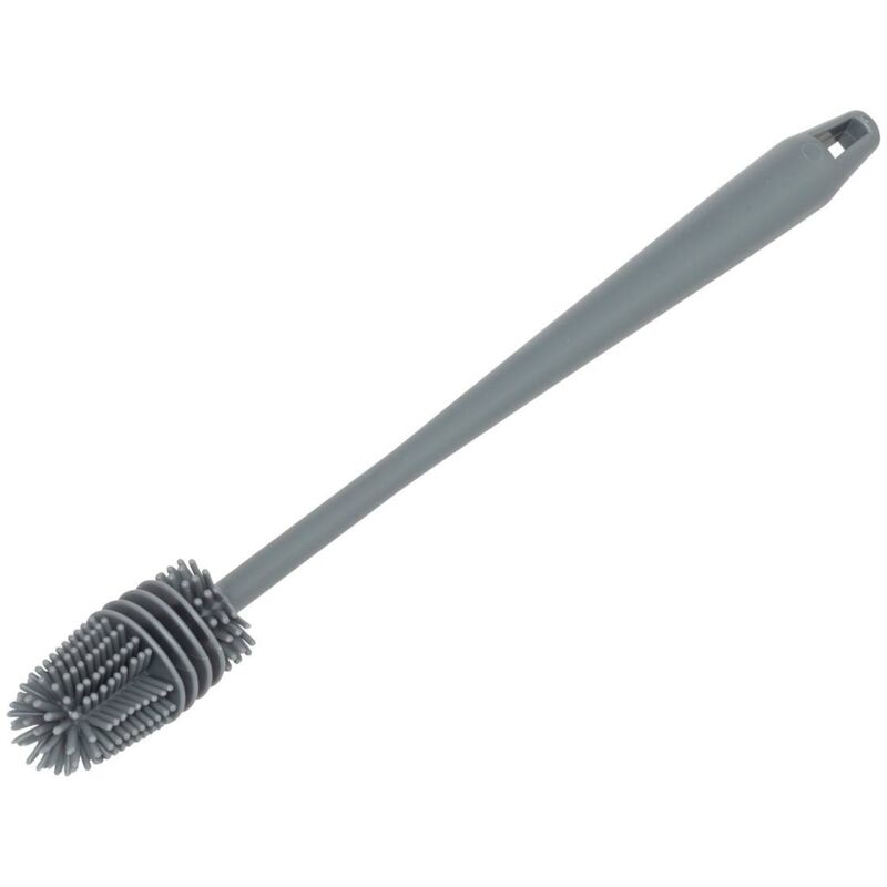 foto del prodotto spazzola in gomma grigia h33,5 cm 5five