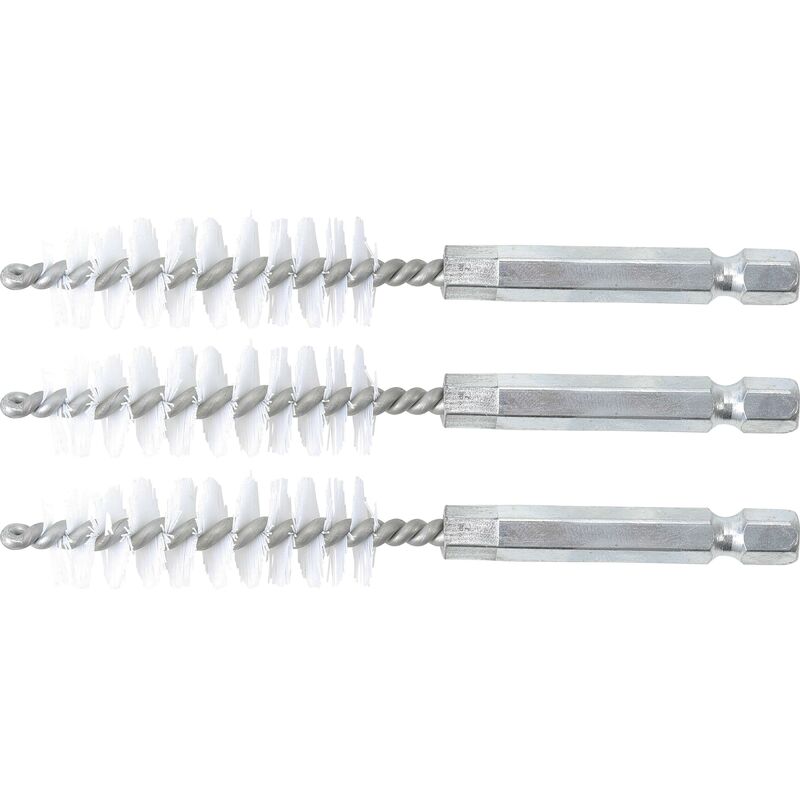 foto del prodotto spazzola in nylon 14 mm 6,3 mm 1 4 3 pz.