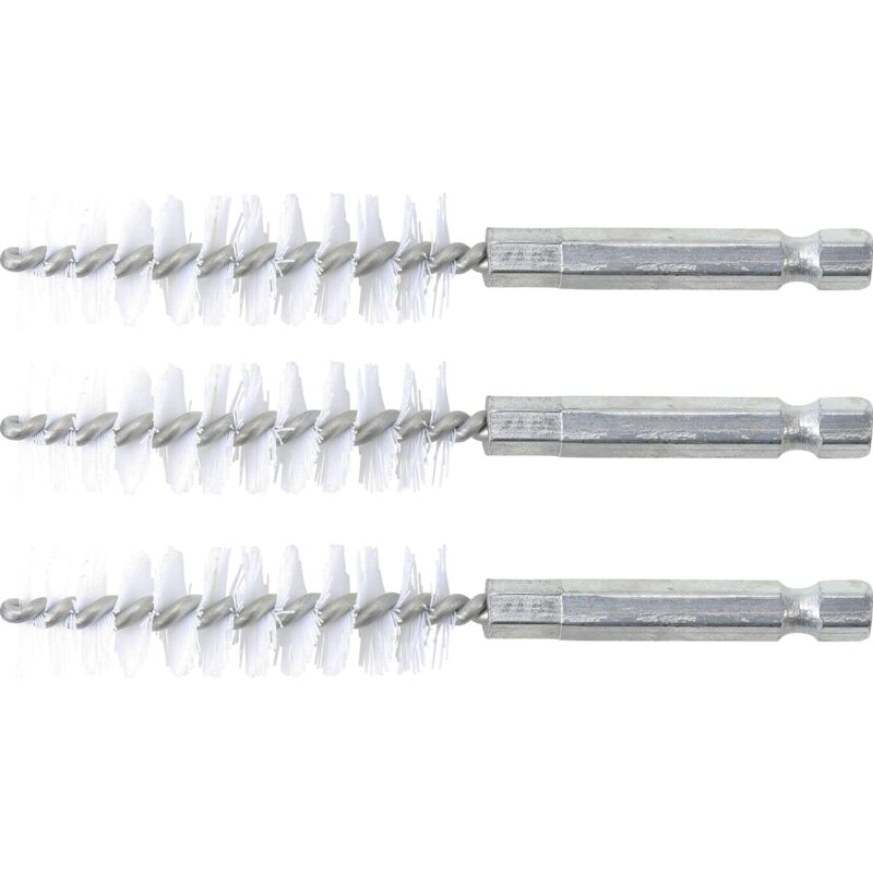 foto del prodotto spazzola in nylon 15 mm 6,3 mm 1 4' 3 pz.