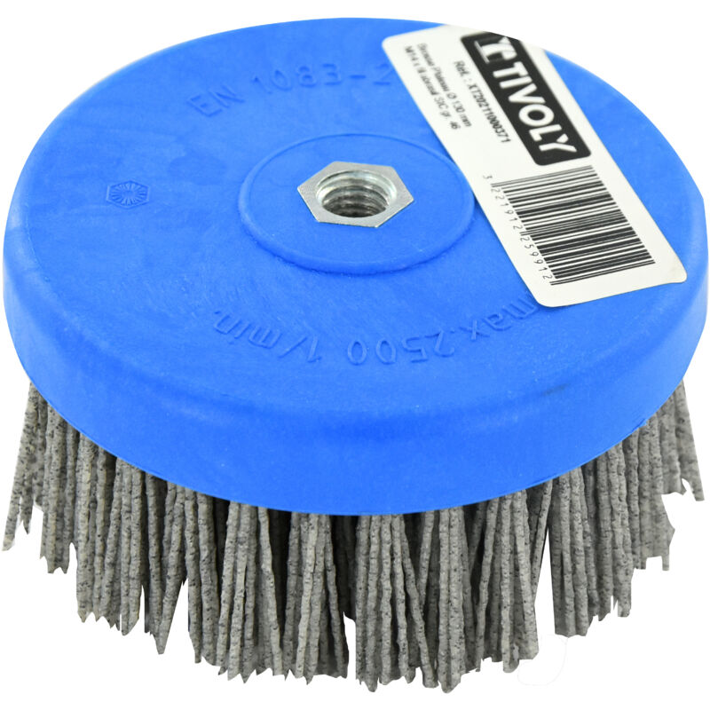 foto del prodotto spazzola in nylon m14, lucidatore speciale, per lucidare il legno, 130 mm - tivoly