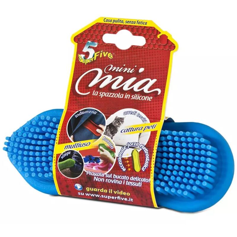 foto del prodotto spazzola in silicone mini mia superfive