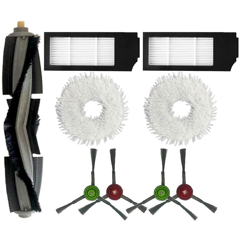 foto del prodotto spazzola laterale filtro spazzola principale per robot ecovacs deebot x1 turbo omni
