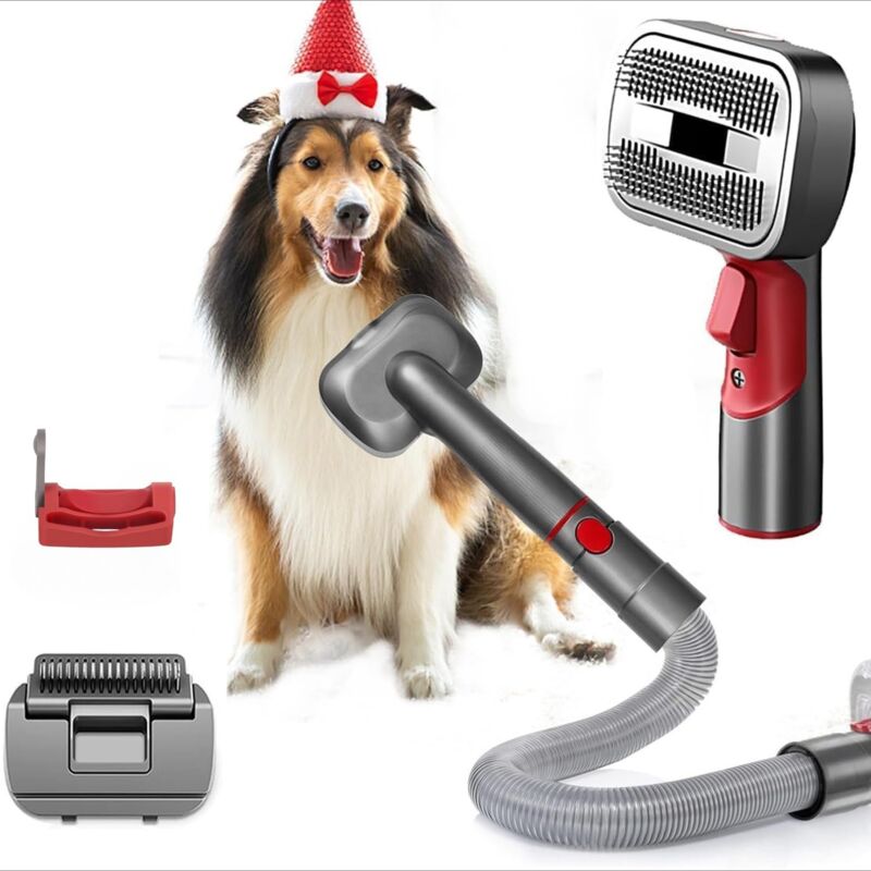 foto del prodotto spazzola per cani per dyson v7 v8 v10 v11 v12 v15, spazzola per peli di gatto, accessorio per la cura dei peli di animali domestici per accessori