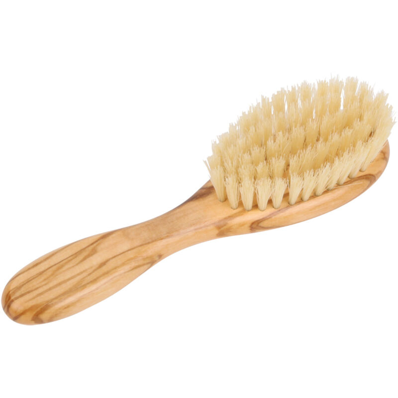foto del prodotto spazzola per capelli per bambini redecker, oliva, piccola