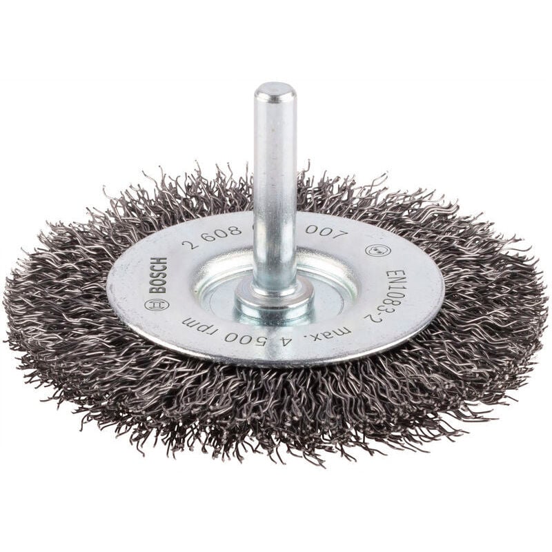 foto del prodotto spazzola per dischi pro metal clean, manico dritto, 75 x 0,3 mm