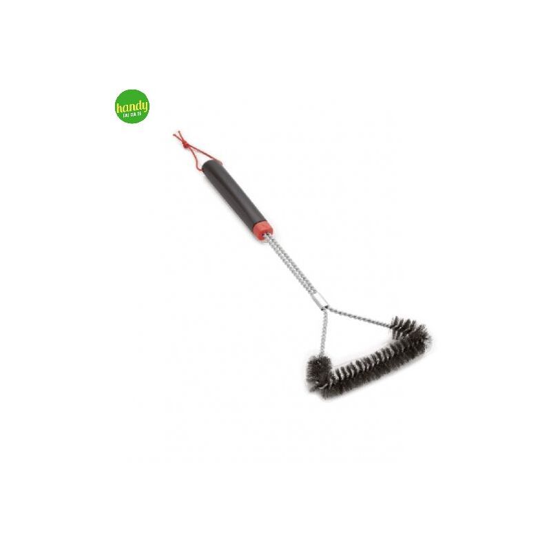 foto del prodotto spazzola per griglia weber 6278 triangolare 45cm
