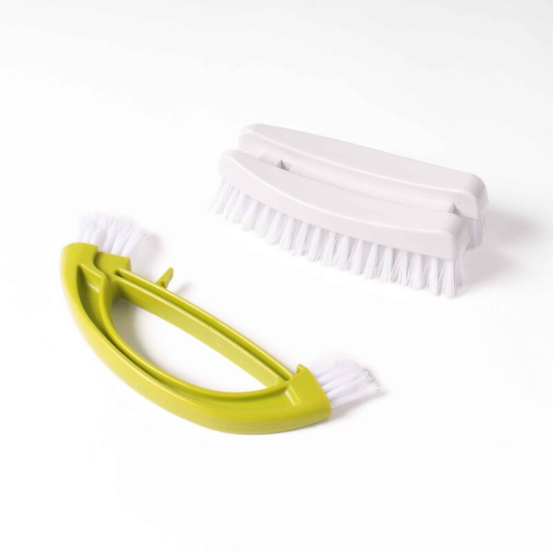 foto del prodotto spazzola per la pulizia del bagno 2 in 1