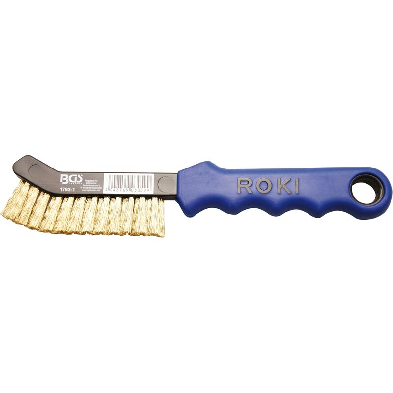 foto del prodotto spazzola per pinza freni ottone curva 230 mm