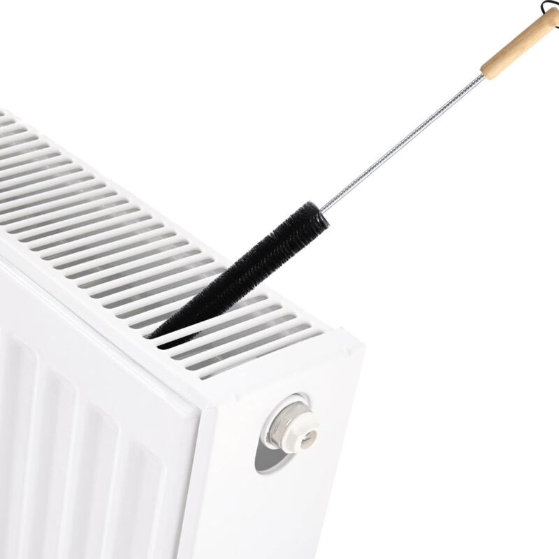 foto del prodotto spazzola per radiatori piatti, spazzola per la pulizia dei radiatori 72 cm, spazzola per riscaldamento, pulitore per radiatori, strumento per la