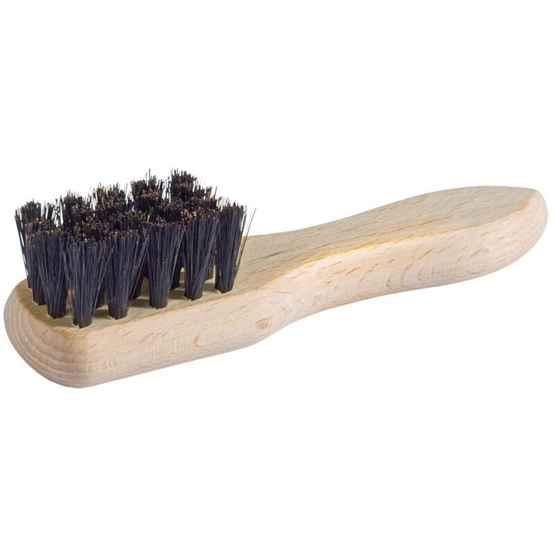 foto del prodotto spazzola per scarpe redecker 12 cm in setola nera