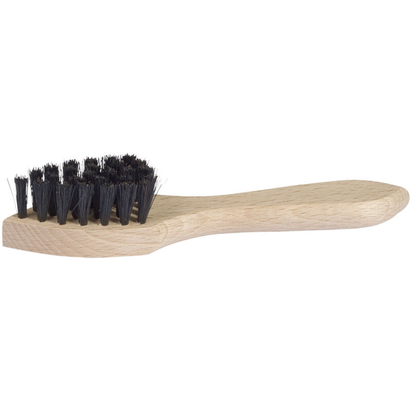 foto del prodotto spazzola per scarpe redecker in setola nera 175 cm