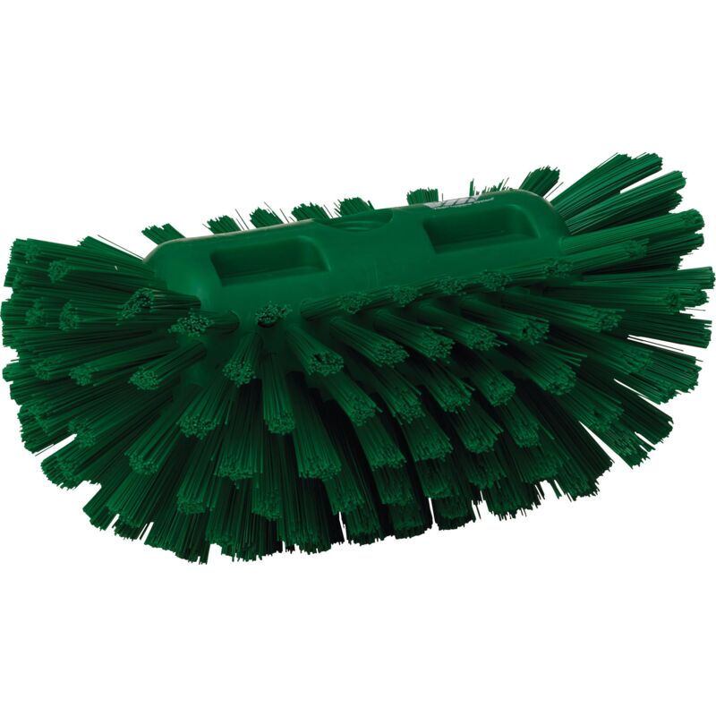 foto del prodotto spazzola per serbatoi igienica fibre dure 130x205mm verde vikan