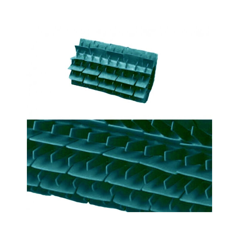 foto del prodotto spazzola pvc corta verde per robot pulitori piscina maytronics dolphin