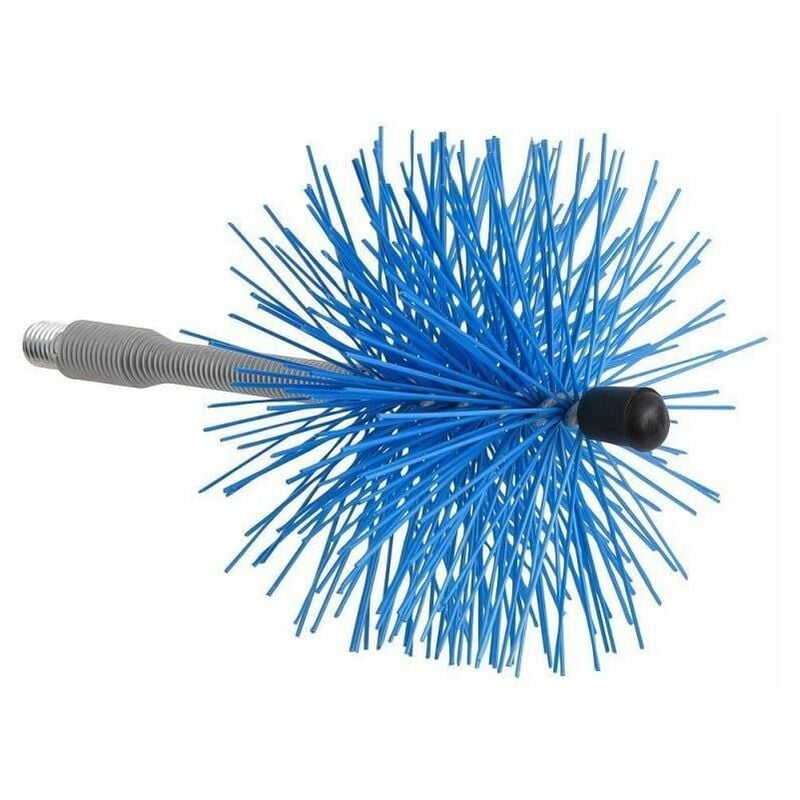 foto del prodotto spazzola spazzacamino nylon albero flessibile 120 mm.