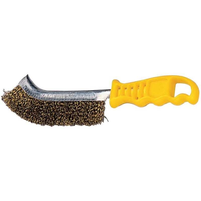 foto del prodotto spazzola spid in ottone manico in abs maurer