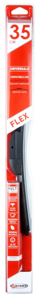 foto del prodotto spazzola tergicristallo curva 35 cm 14 universale per auto