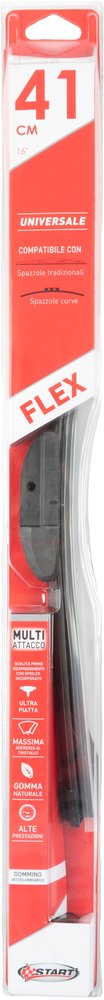 foto del prodotto spazzola tergicristallo curva 41 cm 16 universale per auto