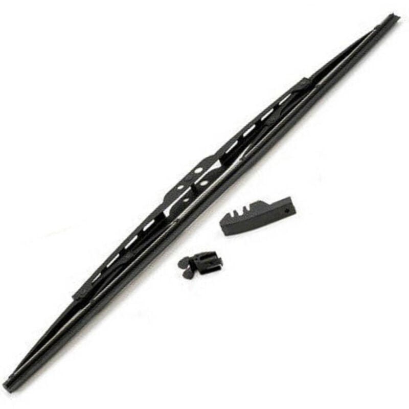 foto del prodotto spazzola tergicristallo standard singola per auto in metallo e gomma 41 cm trade shop traesio