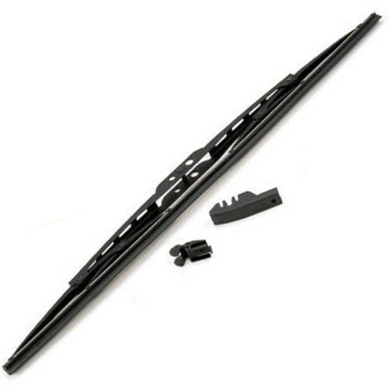 foto del prodotto spazzola tergicristallo standard singola per auto in metallo e gomma 56 cm trade shop traesio