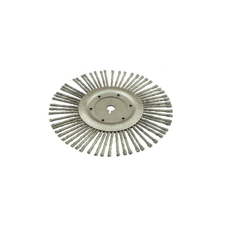foto del prodotto spazzola tonda decespugliatore 200 x 25,4 mm min potenza motrice in cv 1,60