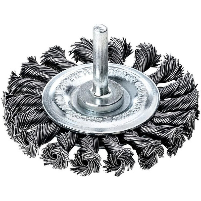 foto del prodotto spazzola tonda su asta in acciaio inox gez. 75x0,5 mm