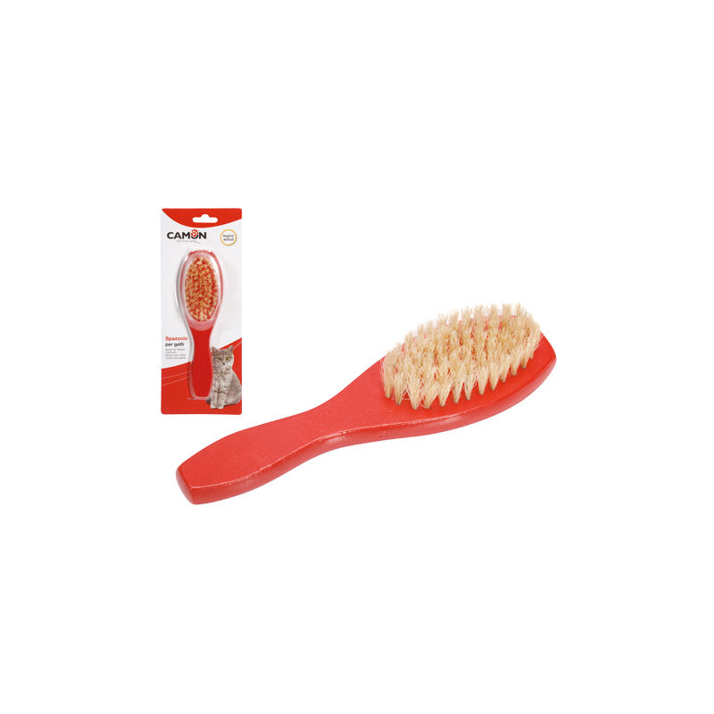 foto del prodotto spazzole camon p gatti in legno