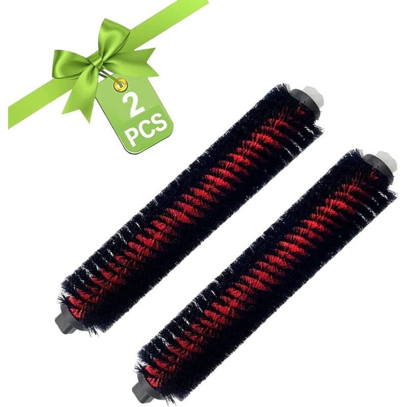immagine 0 del prodotto spazzole di pulizia applicabili a 2 pacchi per roborock s7 maxv ultra s7 pro ultra s8 pro ultra, spazzola rotante autopulente ad alta velocit 