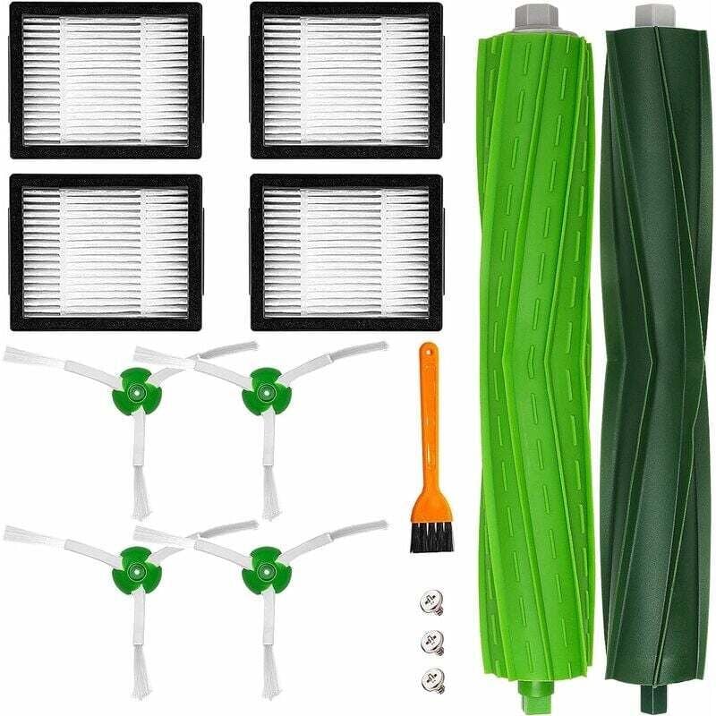 foto del prodotto spazzole di ricambio per irobot roomba serie i, e e j e3 e5 e6 e7 i7 i7 i7 plus j7 i6 i8 i3 i3 i4 plus 3150, kit di accessori, filtri, spazzole