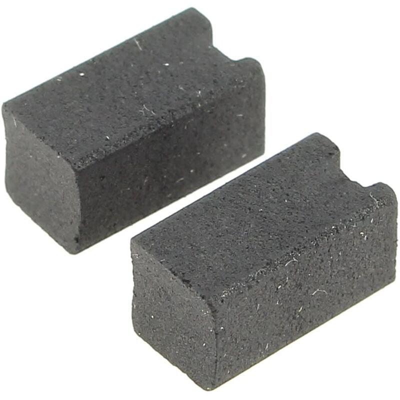 foto del prodotto spazzole motore 6x6x11 per 2, 90587238 per trapano black decker