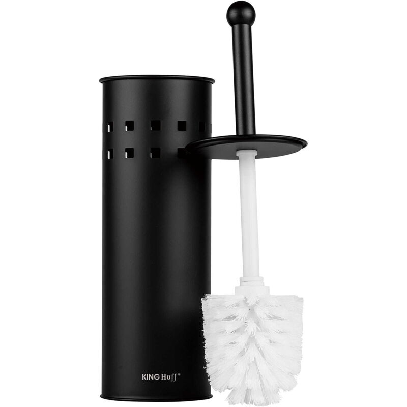 foto del prodotto spazzolino per wc con contenitore kinghoff kh 1812