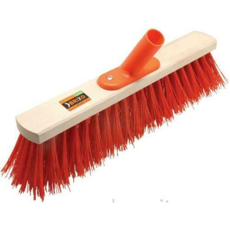foto del prodotto spazzolone brixo ergo click cm 40 in legno con setole in nylon senza manico
