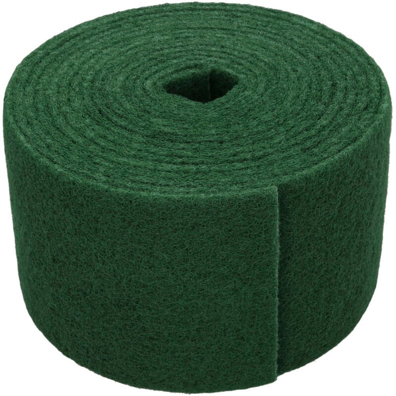 foto del prodotto spazzolone professionale in fibra verde. rotolo de 14 cm x 6 mt.