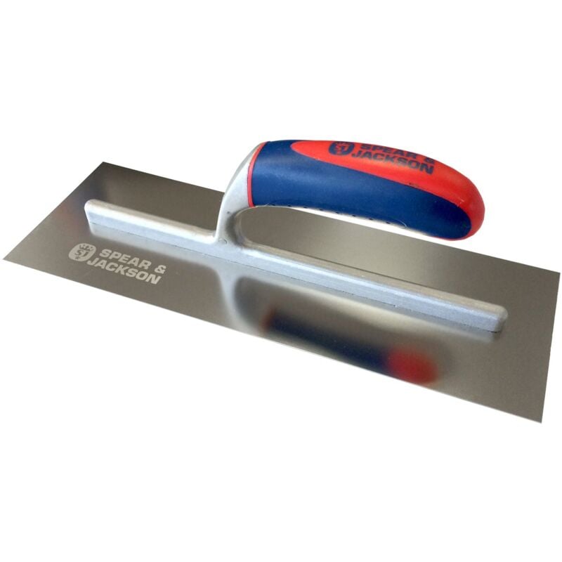 foto del prodotto spear jackson 10613sf cazzuola per intonacatura in acciaio inossidabile s j 13 