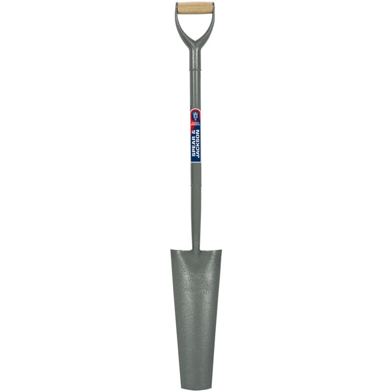 foto del prodotto spear jackson 2154hk pala drenante tubolare in acciaio da 16 pollici