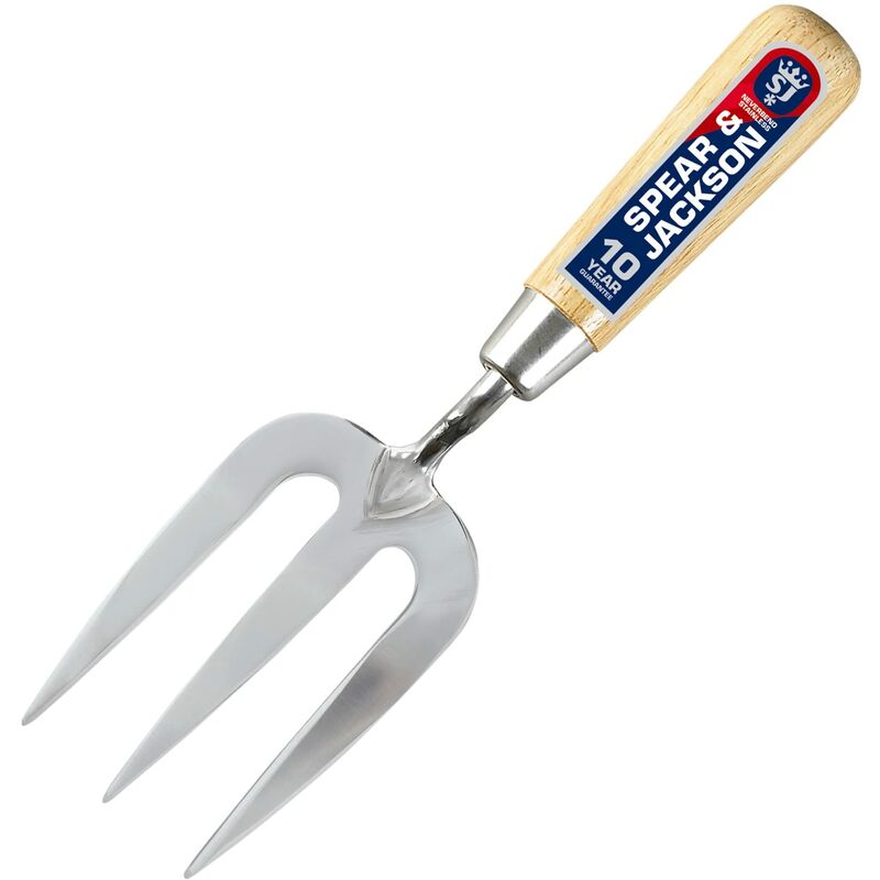 foto del prodotto spear jackson 3060wf forchetta per erbacce in acciaio inossidabile neverbend