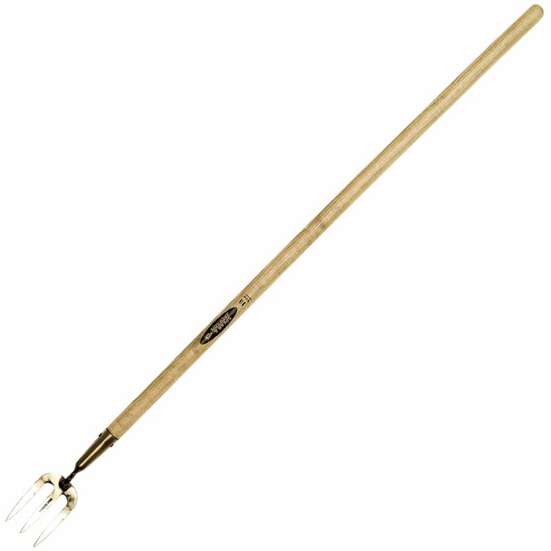 foto del prodotto spear jackson 5510wf forchetta per erbacce tradizionale in acciaio inossidabile con manico lungo da 42 pollici