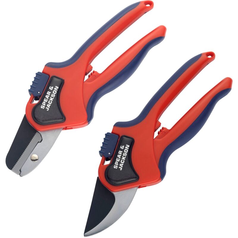 foto del prodotto spear jackson 6070tp set di forbici da potatura razorsharp bypass anvil