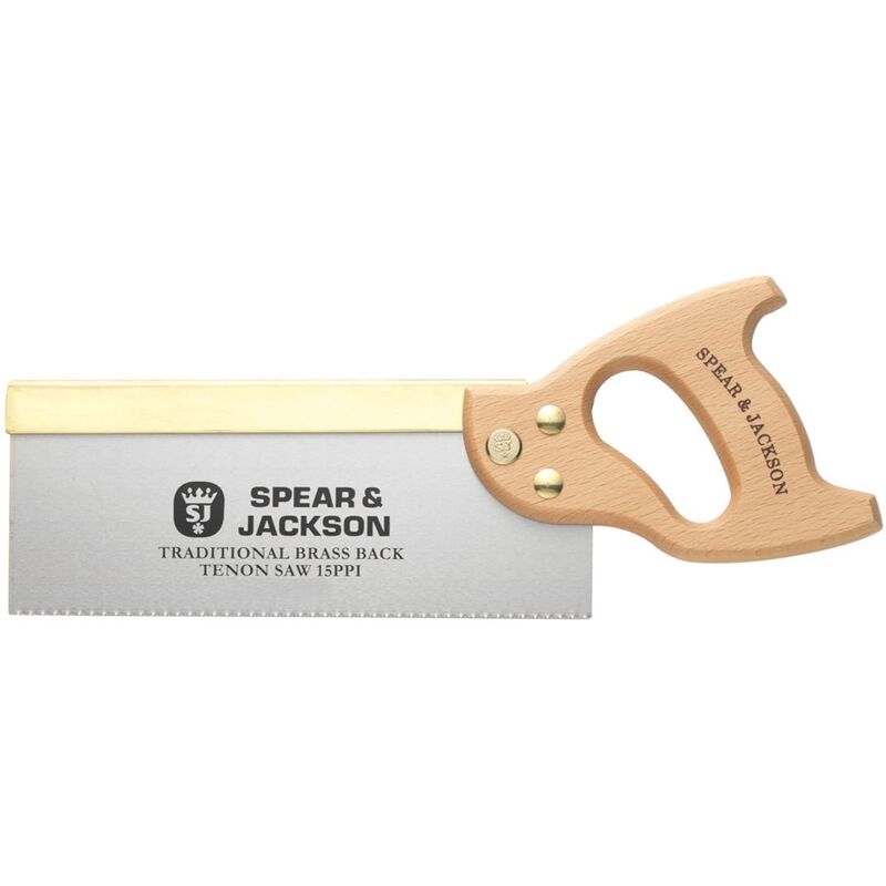 foto del prodotto spear jackson 9540b 91 sega a tenone tradizionale con retro in ottone