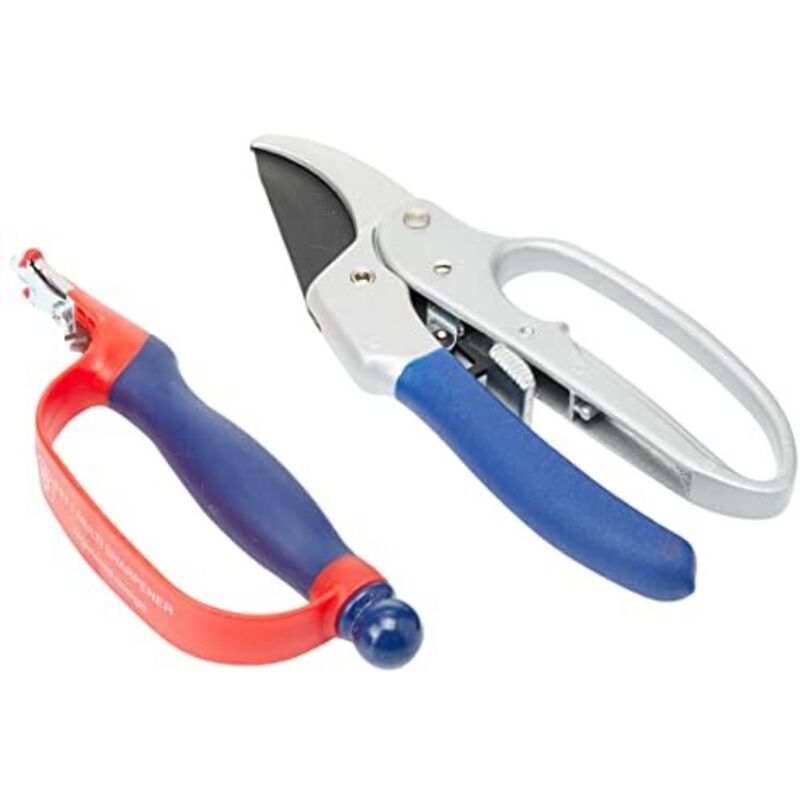 foto del prodotto spear jackson - cuttingset1 set di cesoie a cricchetto e affilacoltelli