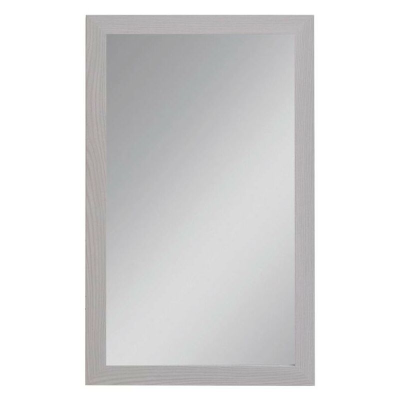 foto del prodotto specchiera 53x83 cm con cornice colore olmo mary45